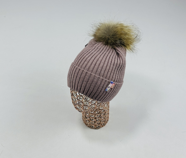 Шапка Амали Тайфунчик (лиловый)